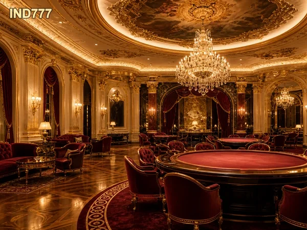 Sesi live casino Ind777 pada perangkat seluler